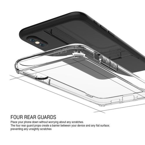 Obliq Naked Shield - Etui iPhone X (Clear) na Arena.pl