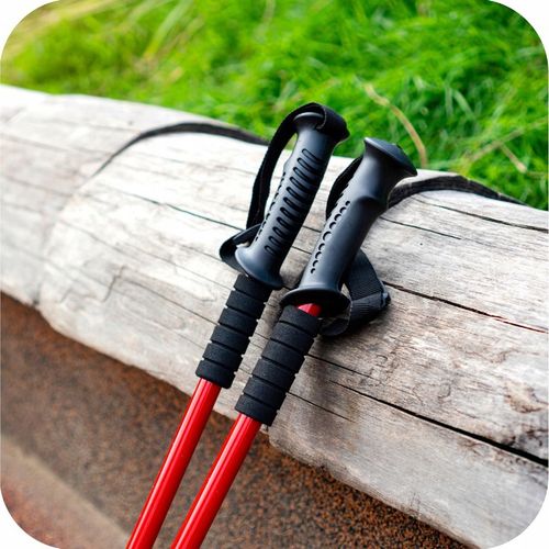 KIJKI DO NORDIC WALKING chodzenia kije trekkingowe MEGA WYGODNE zestaw 2szt na Arena.pl