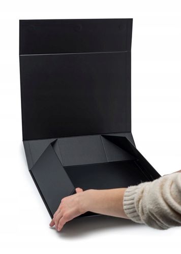 PUDEŁKO ZAMYKANE NA MAGNES 350X250X100 CZARNE na Arena.pl