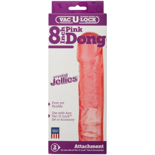Doc Johnson - Krystaliczne dildo 20 cm na Arena.pl