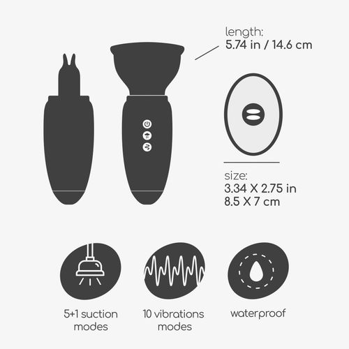 Crushious Scarlet Vulva Pump Rechargeable Stimulator na Arena.pl