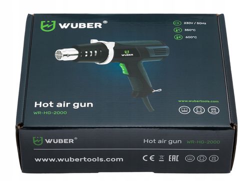 Opalarka Wuber 2000 W 230 V 600 °C na Arena.pl