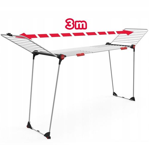 SUSZARKA NA PRANIE UBRANIA XXL VILEDA Infinity flex 3m balkonowa na Arena.pl