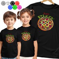 KOSZULKA DZIECIĘCA NA DZIEŃ PIZZY DNI SZKOLNE PRZEDSZKOLNE PIZZA - 110 XS