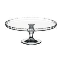 PATERA SZKLANA NA NODZE TORT CIASTO PASABAHCE 32 CM