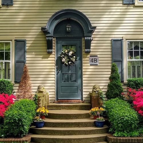 TABLICZKA ADRESOWA Z NUMEREM DOMU | NUMER NA DOM ALUMINIUM ULICA| 25x25cm na Arena.pl