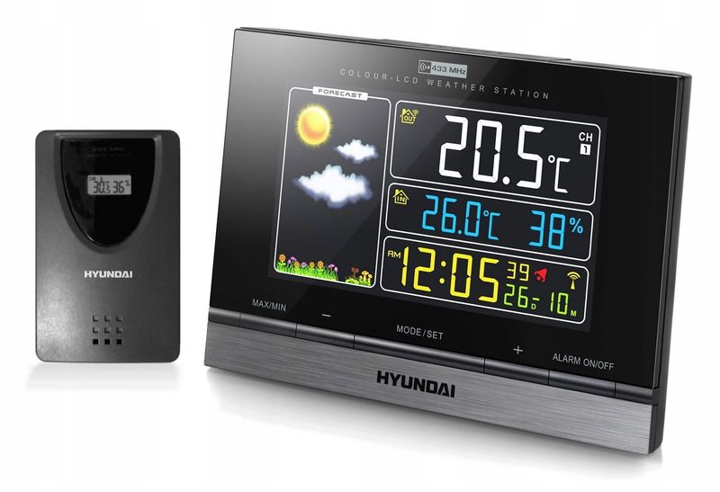 Stacja Pogody Stacja Pogodowa HYUNDAI Prognoza zdjęcie 1