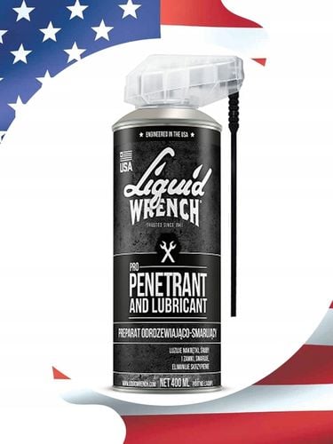 ODRDZEWIACZ WIELOFUNKCYJNY DO ŚRUB LIQUID WRENCH PRO PENETRANT SPRAY 400 ml na Arena.pl