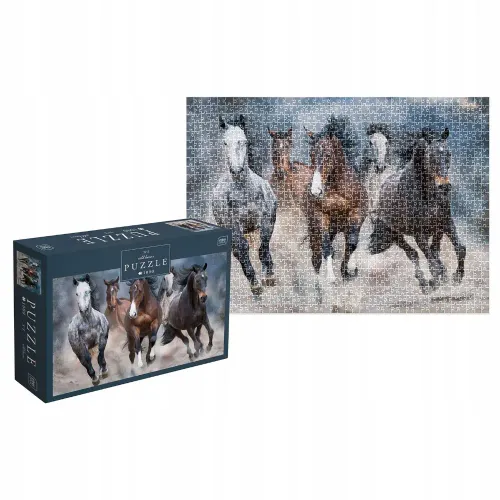 Puzzle 1000 elementów. Wild Horses 3 na Arena.pl