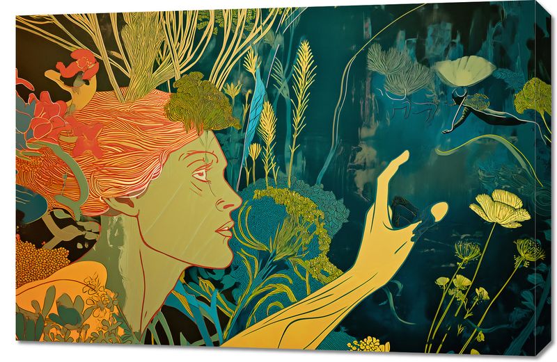 Obraz 90x60cm Wezwanie do Flory zdjęcie 1