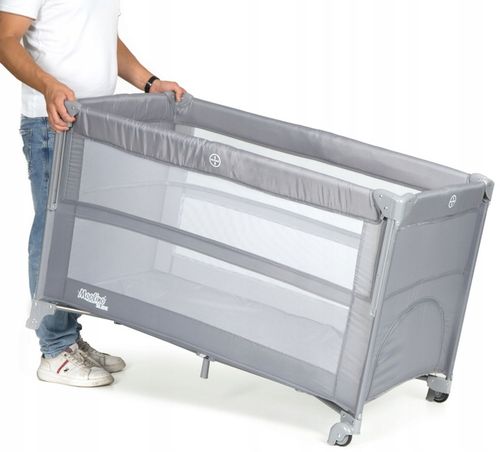 DOSTAWNE DWUPOZIOMOWE ŁÓŻECZKO TURYSTYCZNE/KOJEC, MOOLINO 65x125cm na Arena.pl