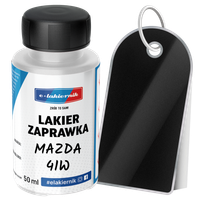 lakier zaprawkowy zaprawka samochodowy mazda 41w jet black / onyxschwarz