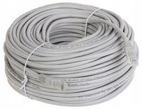 Patchcord RJ45/50-GREY UTP kat.5e szary 50m
