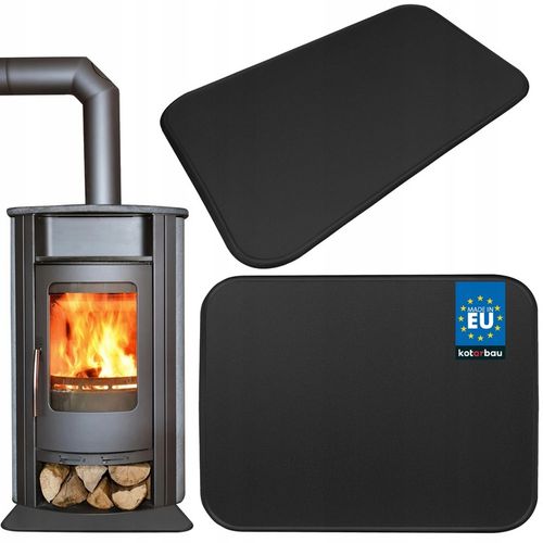 BLACHA PRZEDPIECOWA 600x800MM POD KOMINEK PIEC KOZĘ OCHRONNA STALOWA na Arena.pl