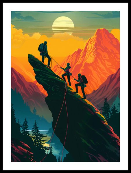 Plakat 39,5x55cm U Szczytu zdjęcie 3