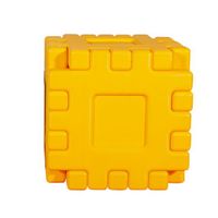 duże klocki konstrukcyjne King żółty