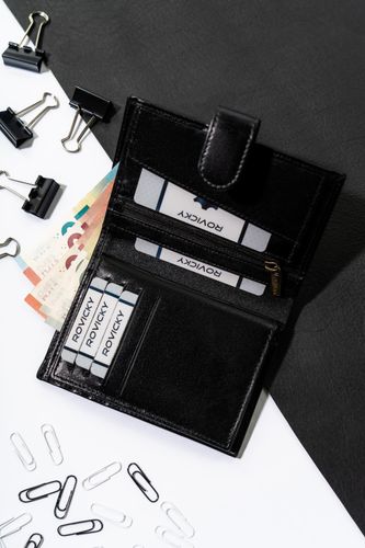 portfel męski skórzany n74l-rvt black na Arena.pl