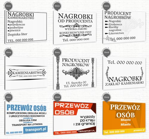 nadruk UV TABLICZKA reklamowa szyld SPRZEDAŻ KRUSZYW DIBOND 40x30 cm na Arena.pl