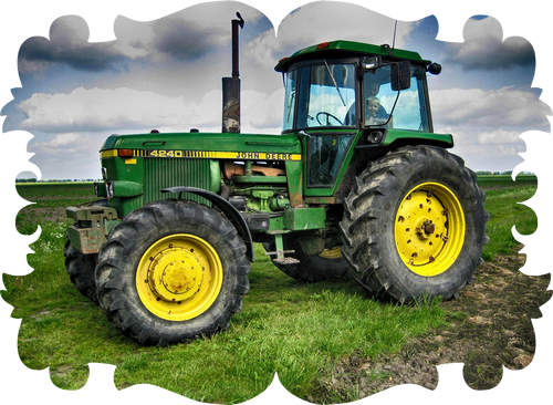 Bidon Junior z traktorem - Traktor na Arena.pl