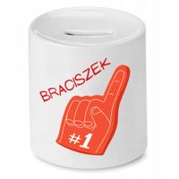Skarbonka Dla Brata Numer Jeden Prezent Z Nadrukiem Ze Zdjęciem