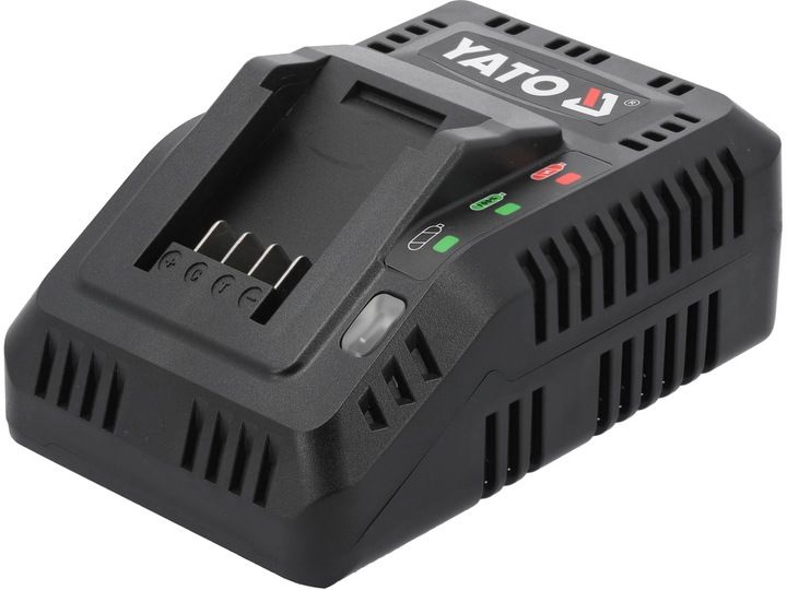 YATO ŁADOWARKA 2.2A DO AKUMULATORÓW BATERII ELEKTRONARZĘDZI SYSTEMU 18V zdjęcie 11