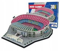 PUZZLE 3D STADION PIŁKARSKI CAMP NOU FC BARCELONA LA LIGA 69 ELEMENTÓW