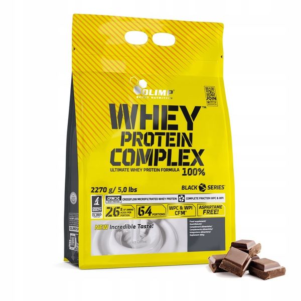 OLIMP WHEY PROTEIN COMPLEX 100% 2270g BIAŁKO WPI zdjęcie 1