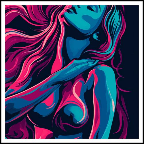 Plakat 100x100cm Rozkwit na Arena.pl