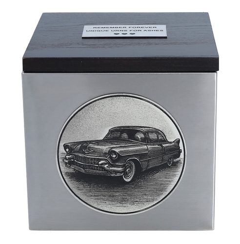 Urna pogrzebowa z grawerowanym Cadillac Tabliczka / Tak na Arena.pl