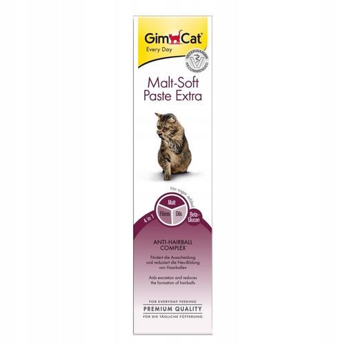 GIMCAT PASTA ODKŁACZAJĄCA DLA KOTA MALT SOFT 400g na Arena.pl