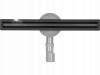 ODPŁYW LINIOWY PRYSZNICOWY SLIM BLACK 80cm NISKI