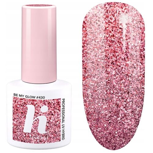 HI HYBRID Lakier hybrydowy #430 Be my glow 5ml na Arena.pl