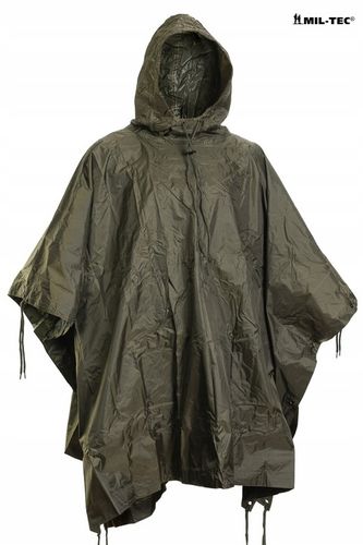 PELERYNA PRZECIWDESZCZOWA PONCHO Pałatka MIL-TEC RIP-STOP OLIVE +Gratis na Arena.pl