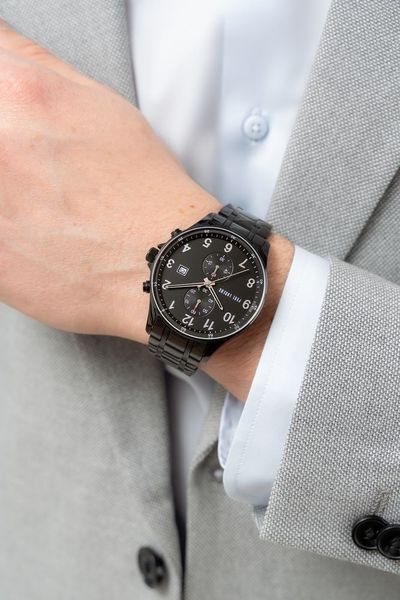 zegarek męski paul lorens pl20002b-1a5 + box zdjęcie 5