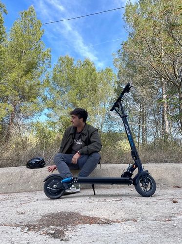 Hulajnoga elektryczna skate flash echo 350w zasięg do 40km mocna bateria na Arena.pl