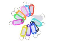 ZAWIESZKA DO KLUCZY BRELOK IDENTYFIKATOR 100 SZT