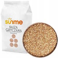 KASZA GRYCZANA NIEPALONA Polska 5kg Świeża Gryka Nieprażona Biała Jakość