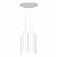 Ledowa lampa wisząca Roll 11168801 Kaspa 33,6W 3000K do jadalni biała