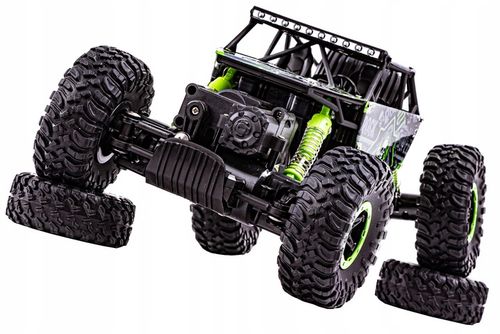 Samochód Auto RC ROCK CRAWLER 2.4 GHz 1:18 Zielony Zdalnie Sterowany na Arena.pl