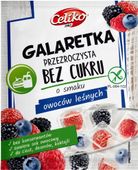 CELIKO GALARETKA BEZ CUKRU PRZEZROCZYSTA owoce leśne 14g