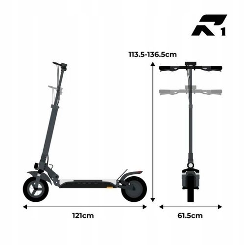 Hulajnoga elektryczna Ruptor R1 V2 Miedziany 48V20Ah z przeglądem zerowym na Arena.pl