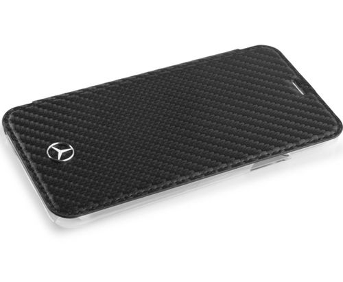 MERCEDES BOOK CARBOON - IPHONE X - BLACK na Arena.pl
