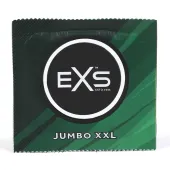 exs jumbo 12 szt. prezerwatywy szerokie 69mm naturalna gładka lateksowa