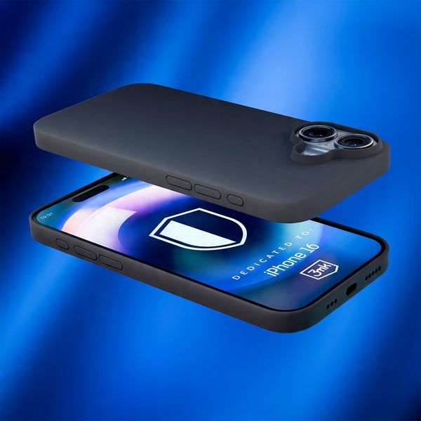Etui na Apple iPhone 16 - 3mk HARDY Silicone MagCase Graphite zdjęcie 10