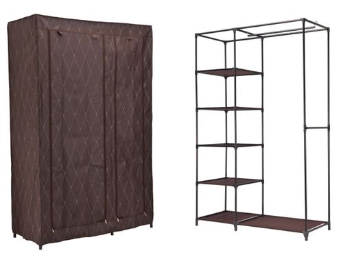 Szafa tekstylna Kaja Vitto - brąz na Arena.pl