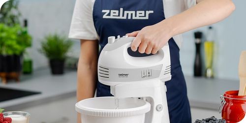 MIKSER z misą 2,5L ZELMER ZHM2459S 700W biały TURBO 4 KOŃCÓWKI 5 na Arena.pl