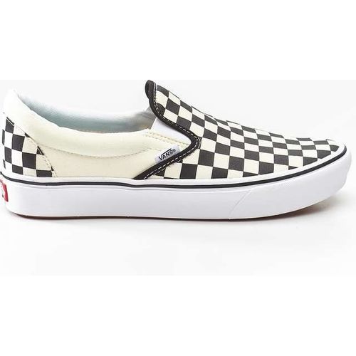 Vans COMFYCUSH SLIP ON VO4 CHECKERBOARD TRUE WHITE na Arena.pl