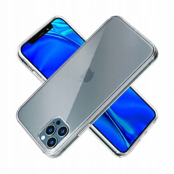 Silikonowe etui na Apple iPhone 12/12 Pro - 3mk Clear Case zdjęcie 7