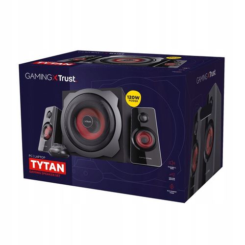 GŁOŚNIKI KOMPUTEROWE 2.1 SUBWOOFER XL 120W PC na Arena.pl