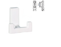 Wieszak na ubrania Schwinn Z313  biały półmat